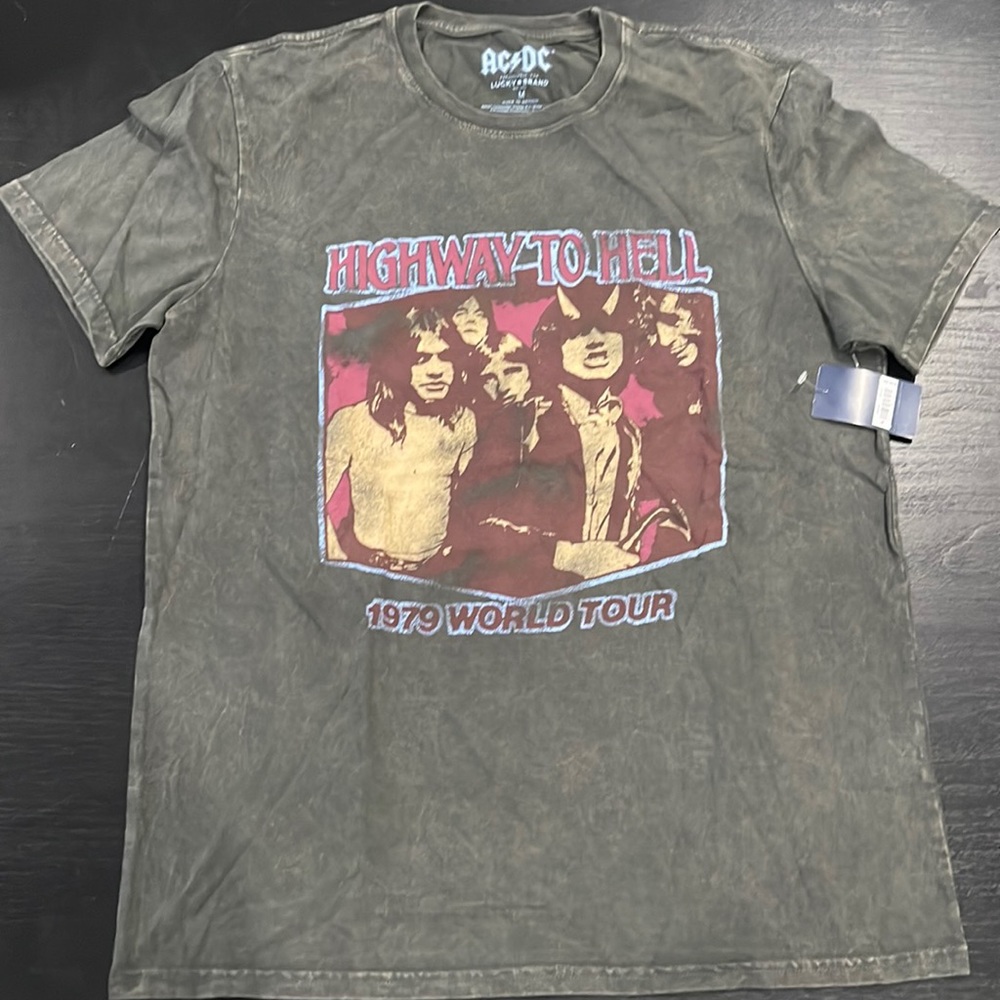 Lucky Brand ACDC Cotton Tshirt